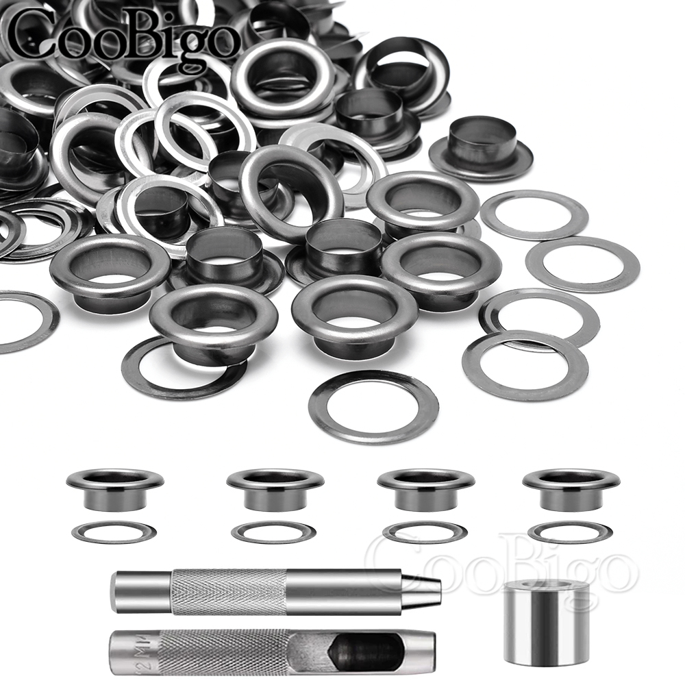 Leatherwork Eyelets - Kit di strumenti per anelli di