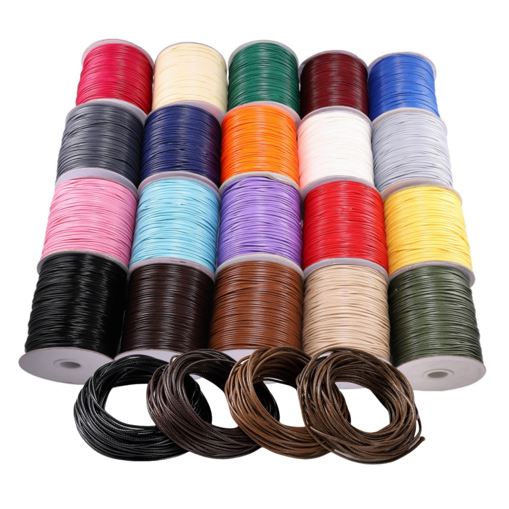 Leatherwork Diy - 10 M/lotto 0.5-2.5mm Linea di Cuoio