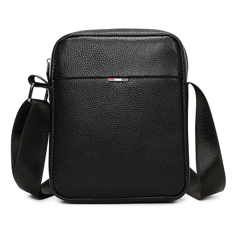 Leather Work Bag Mens - Borsa a tracolla da uomo in