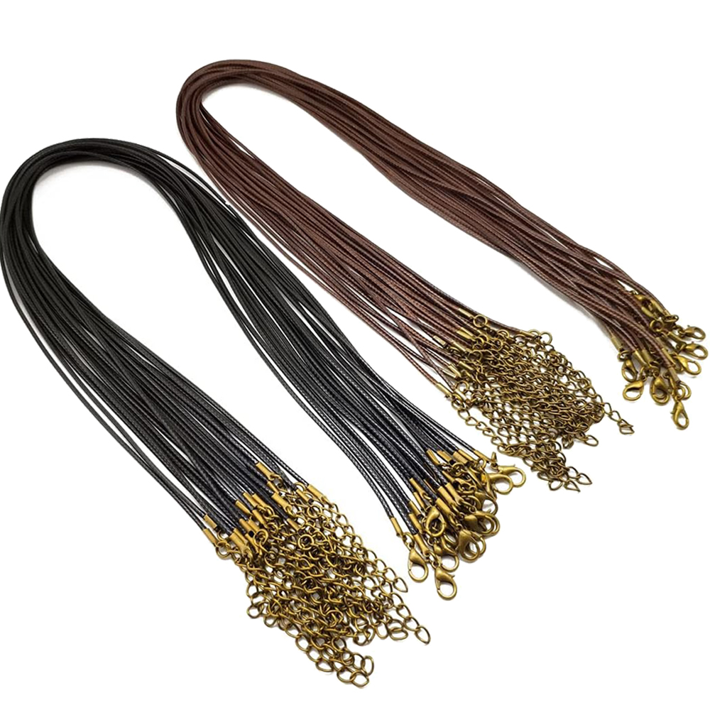 Leatherwork Diy - 20 pezzi 45 cm cavo per