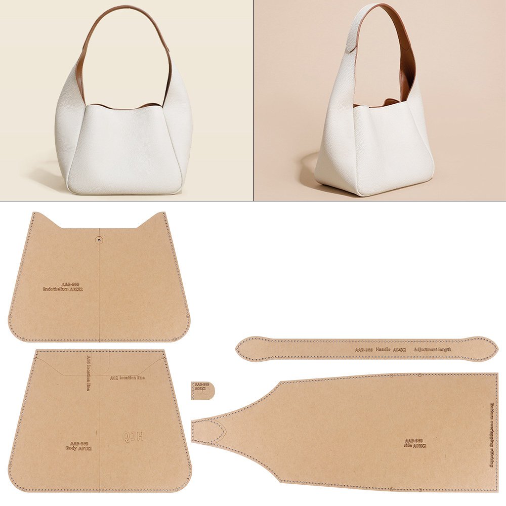 Leatherwork Templates - Set di 1 modello in carta