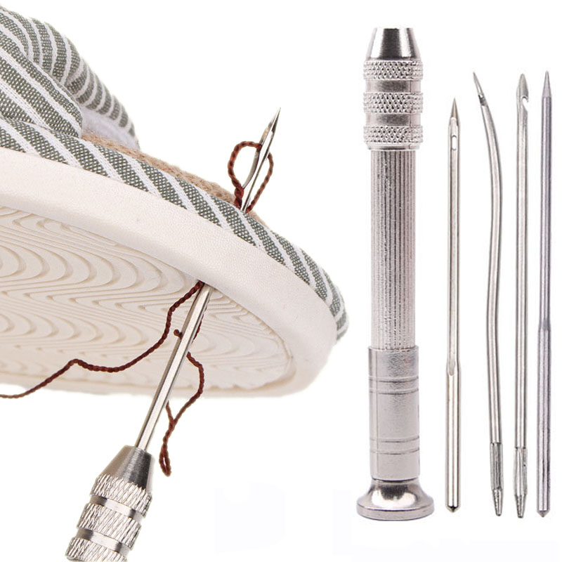 Leatherwork Punching Tool - Set di puntali per cucire in