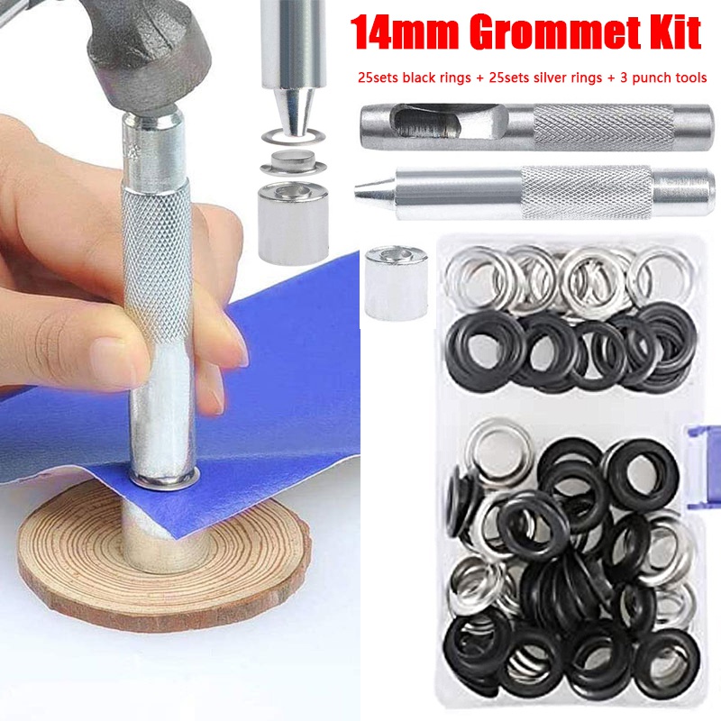 Leatherwork Eyelets - Pinze per occhielli Kit di attrezzi