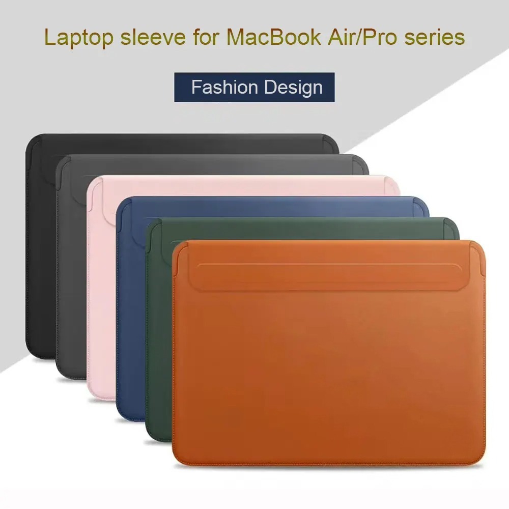 Leather Work Womens Backpack - Nuova Custodia per Laptop in Pelle