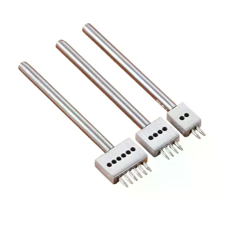 Set di 3 punzoni manuali per c - Leatherwork Punching Tool recensione e prezzo