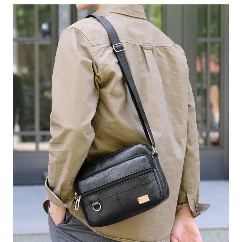 Borsa a tracolla da uomo in pe - Leather Work Bag Mens recensione e prezzo
