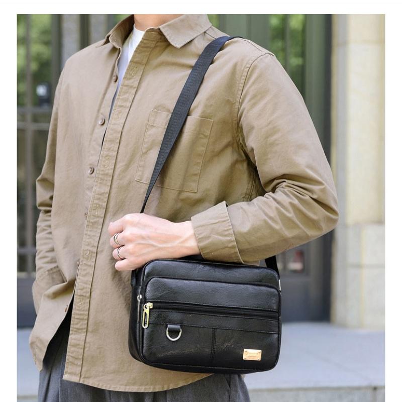Borsa a tracolla da uomo in pe - Leather Work Bag Mens recensione e prezzo