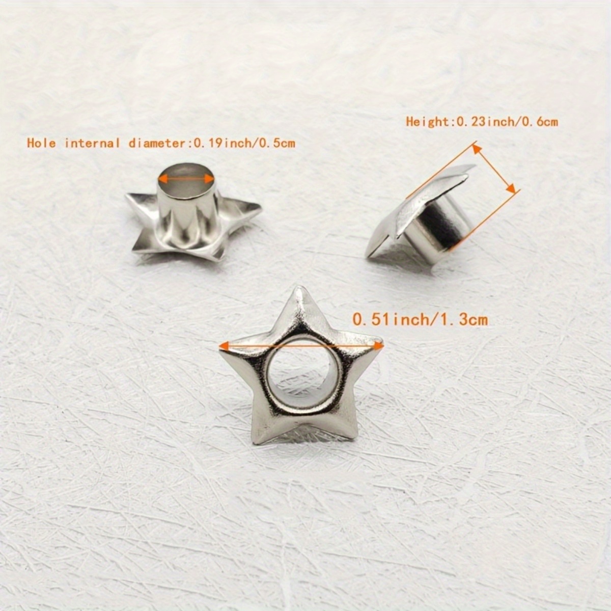 20PCS Occhielli a forma di ste - Leatherwork Eyelets recensione e prezzo