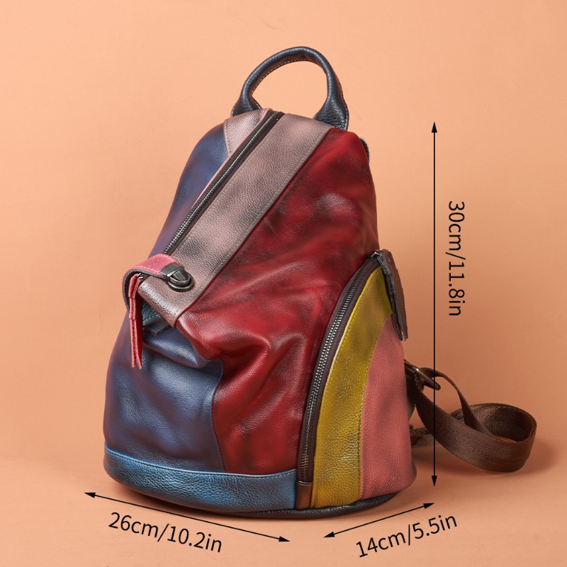 Zaino da Lavoro Vintage Elegan - Leather Work Womens Backpack recensione e prezzo