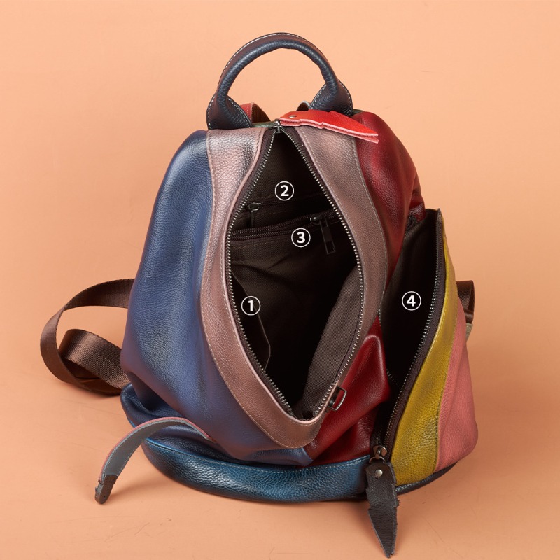 Zaino da Lavoro Vintage Elegan - Leather Work Womens Backpack recensione e prezzo