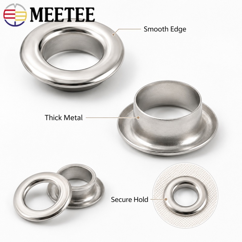 100 Set di Occhielli Metallici - Leatherwork Eyelets recensione e prezzo