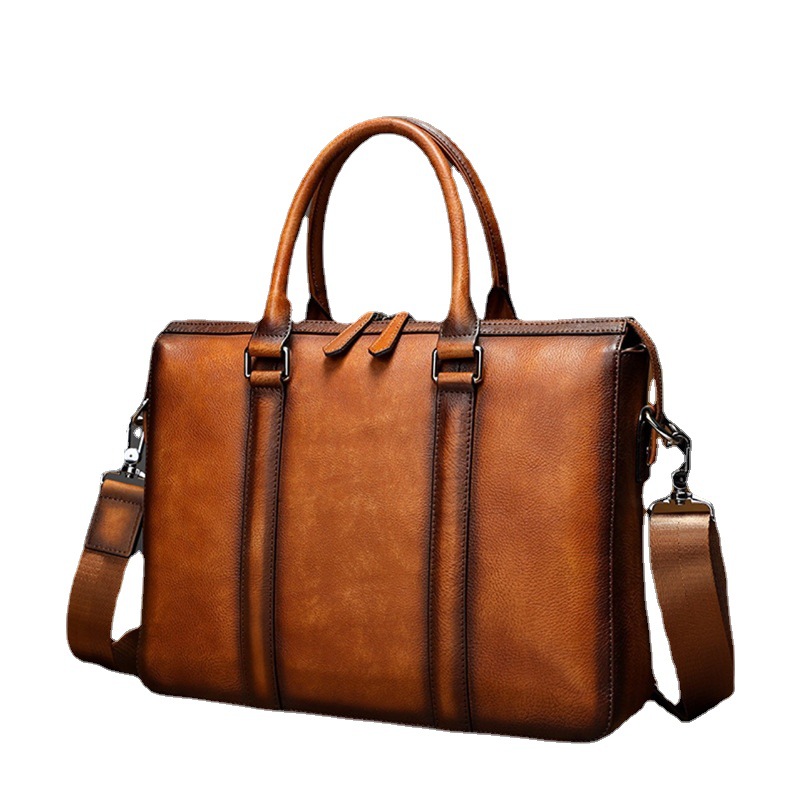 Borsa da lavoro in pelle di al - Leather Work Bag Mens recensione e prezzo