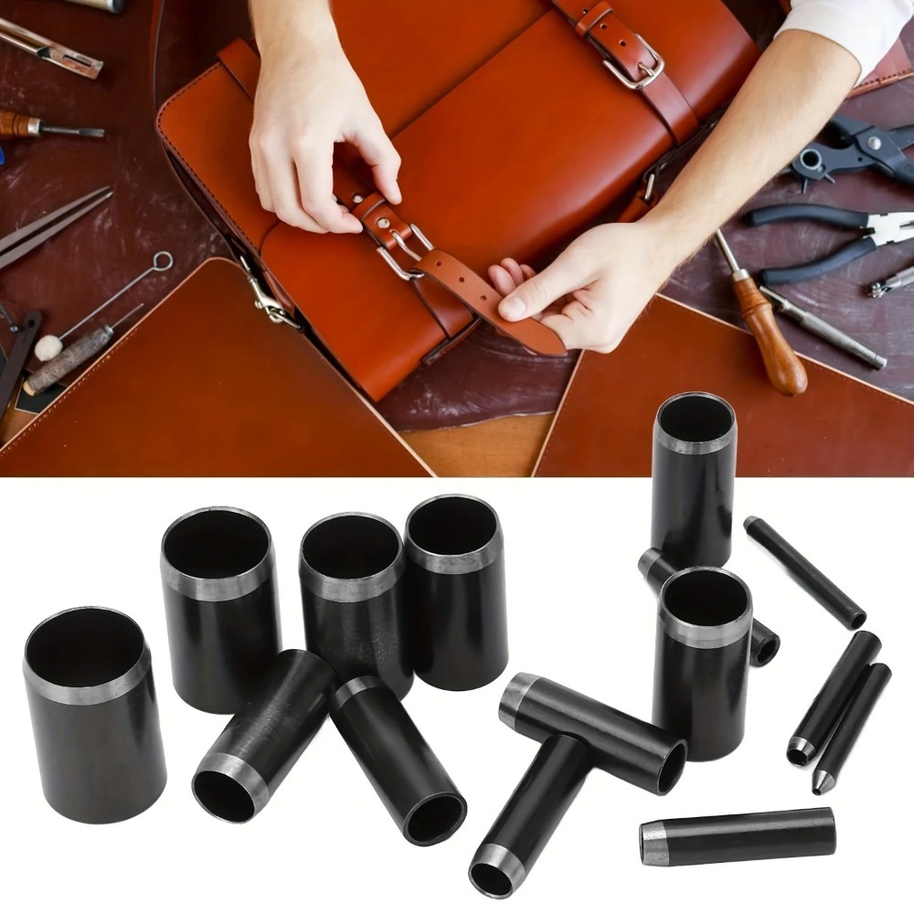 Set di 15 punzoni rotondi (1-1 - Leatherwork Punching Tool recensione e prezzo