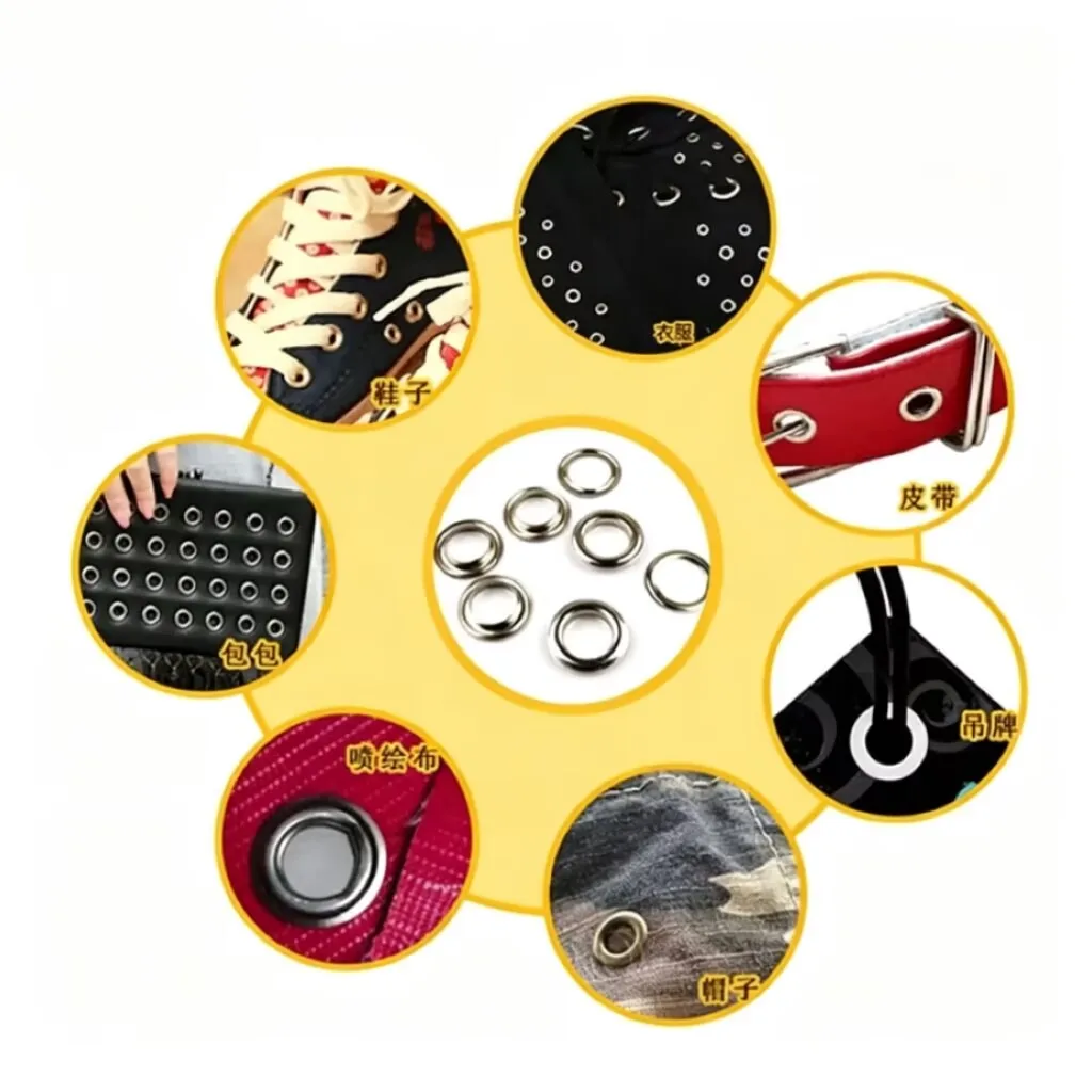 100 Set di Occhielli in Metall - Leatherwork Eyelets recensione e prezzo
