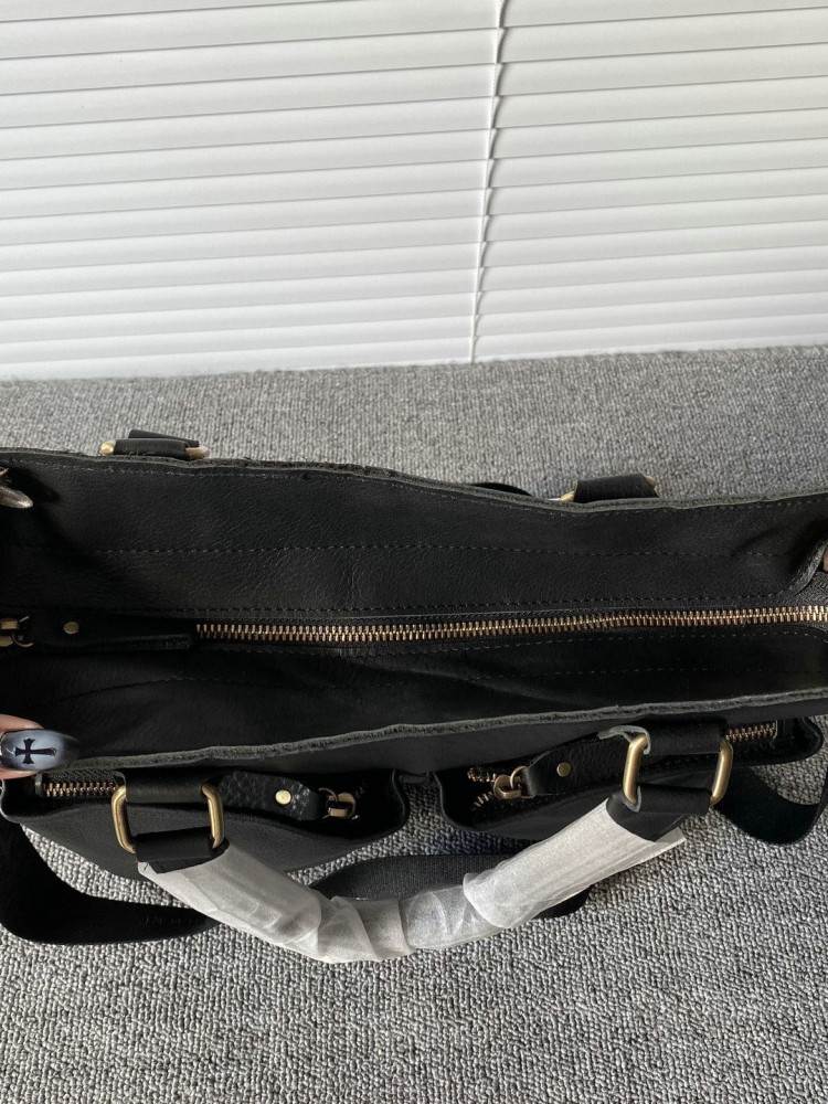 Borsa da Lavoro Vintage in Pel - Leather Work Bag Mens recensione e prezzo