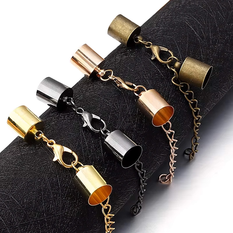 10 set di tappi terminali in c - Leatherwork Diy recensione e prezzo