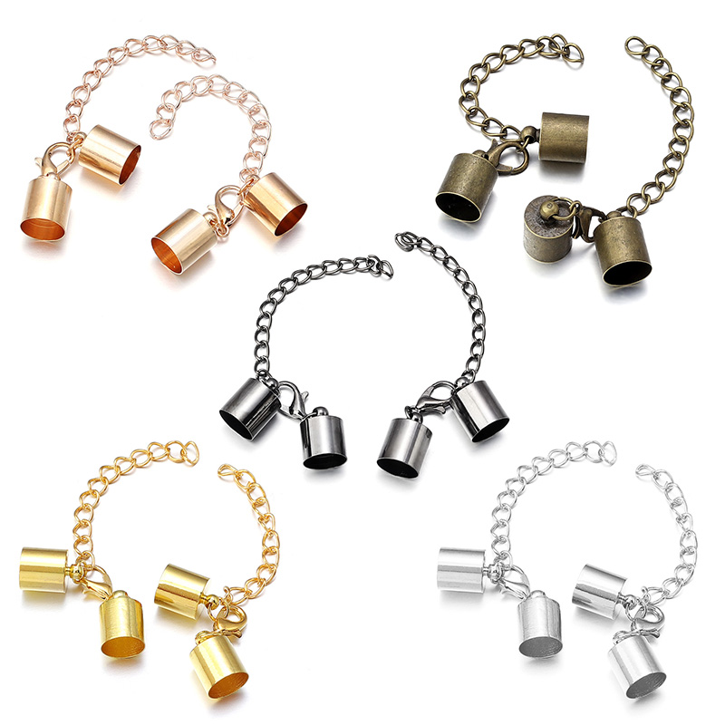 10 set di tappi terminali in c - Leatherwork Diy recensione e prezzo