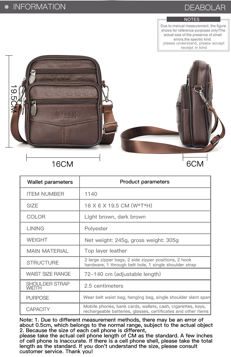 Nuova borsa a tracolla da uomo - Leather Work Bag Mens recensione e prezzo