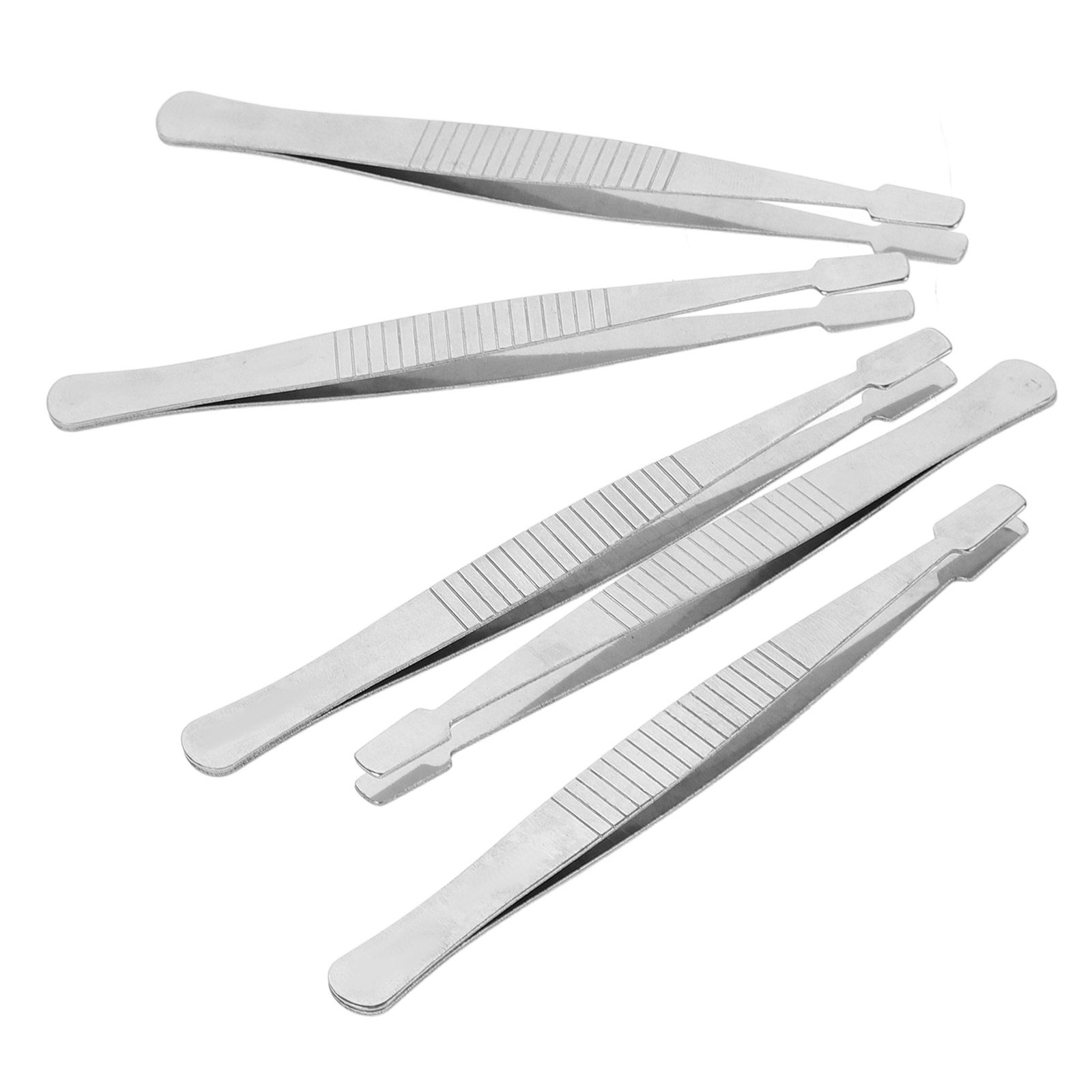 Set di 5 Pinzette a Punta Larg - Leatherwork Hobby recensione e prezzo