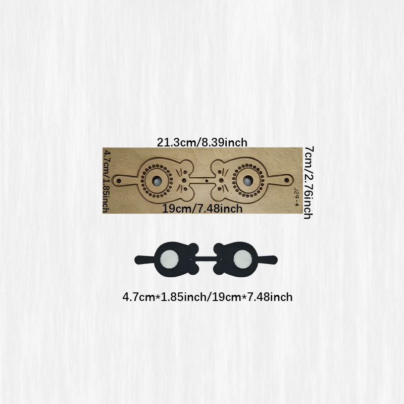 Stampo per taglio pelle fai da - Leatherwork Templates recensione e prezzo