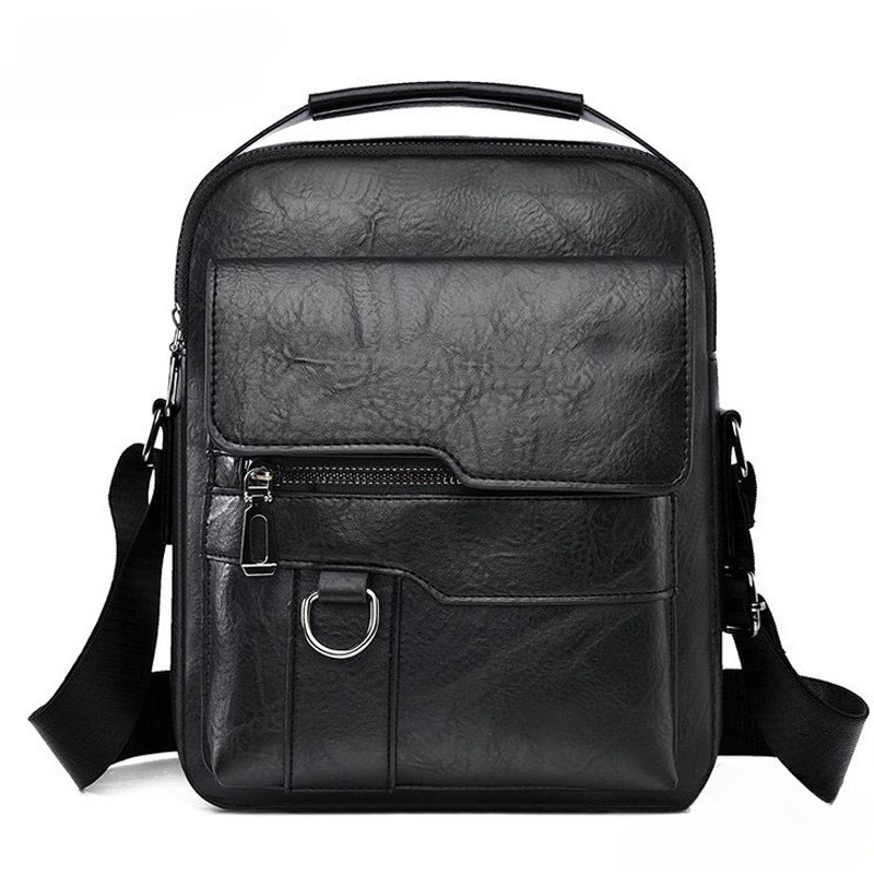 Borsa a Tracolla da Uomo alla  - Leather Work Bag Mens recensione e prezzo