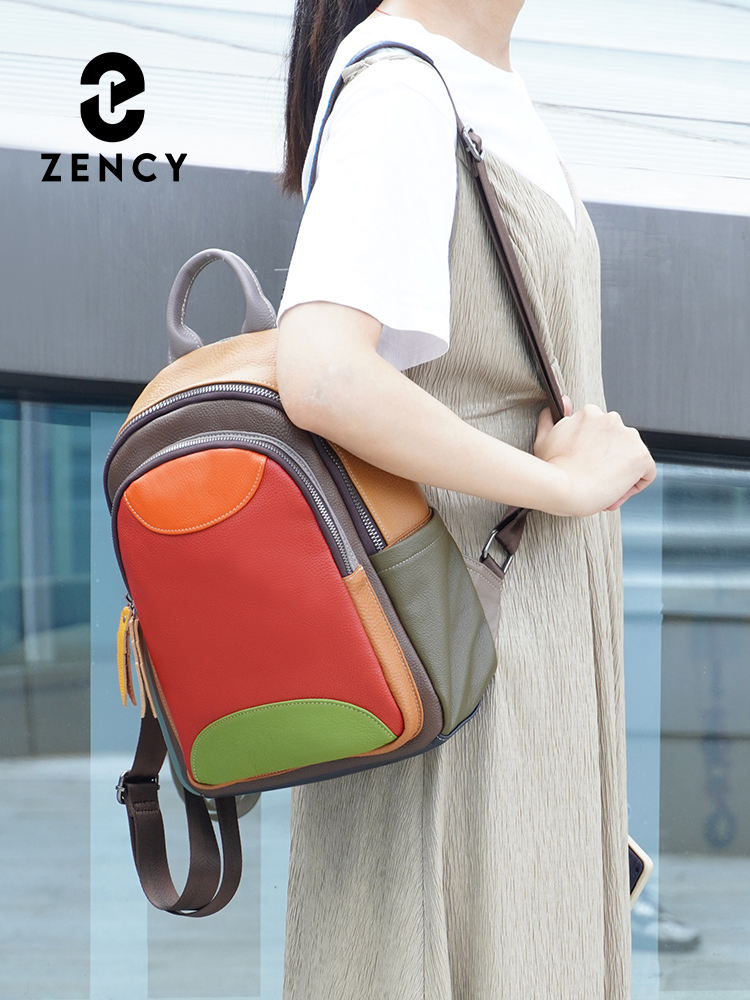 Zency Zaino da Donna in Vera P - Leather Work Womens Backpack recensione e prezzo