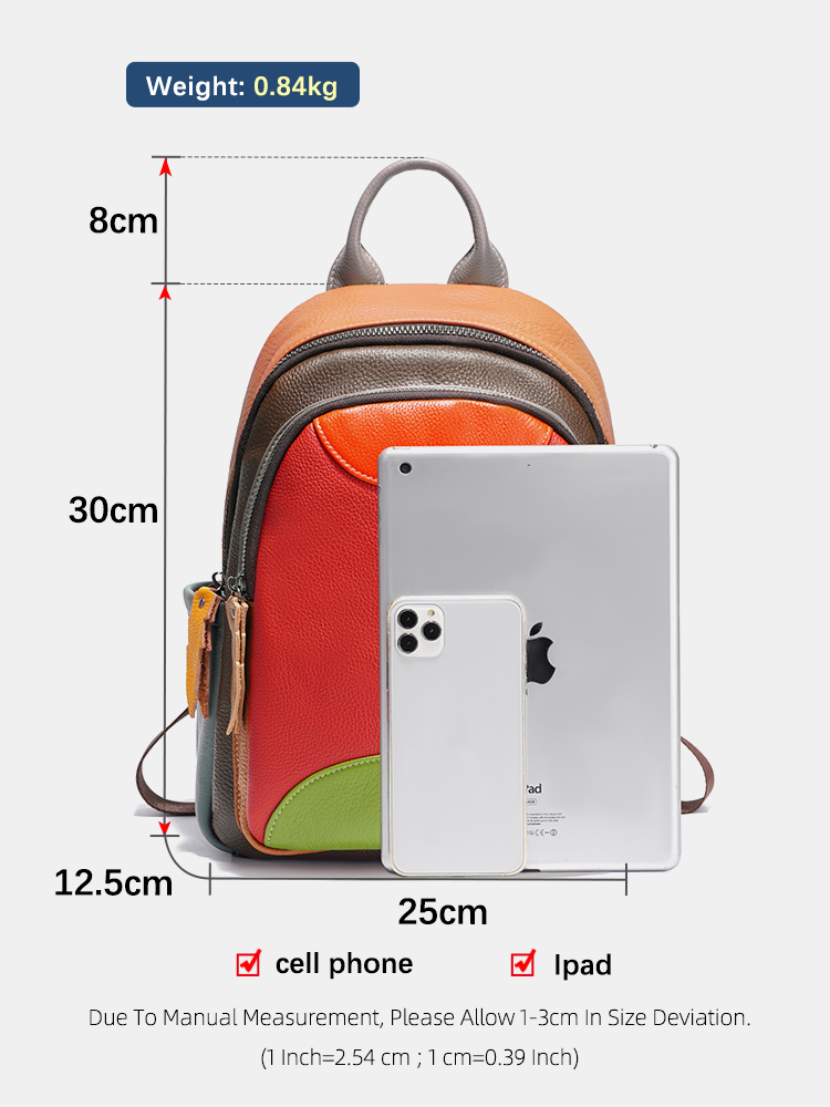 Zency Zaino da Donna in Vera P - Leather Work Womens Backpack recensione e prezzo
