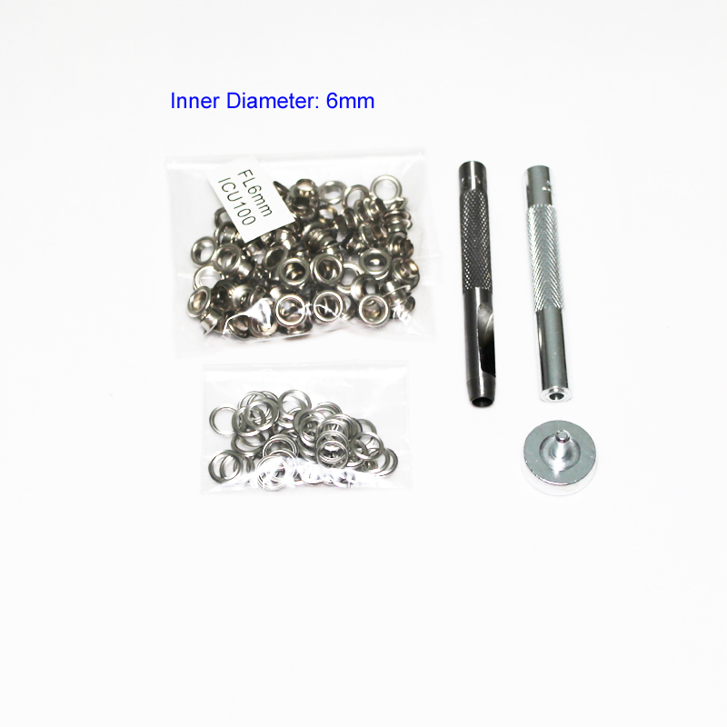 4mm-14mm 100 Set Argento Occhi - Leatherwork Eyelets recensione e prezzo