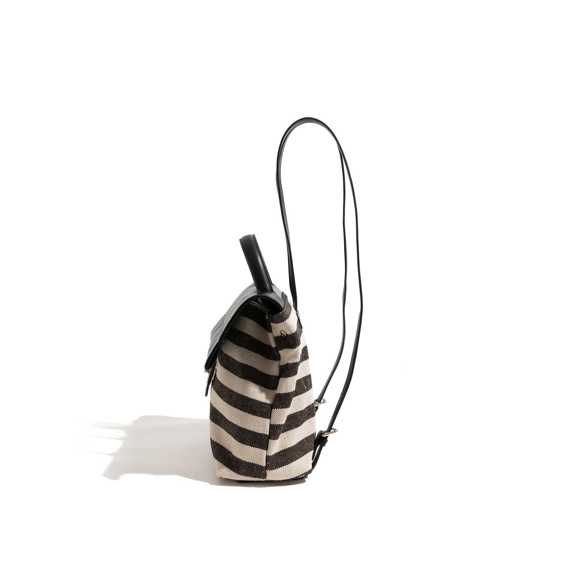 CKKUI Zaino in tela a righe e  - Leather Work Womens Backpack recensione e prezzo