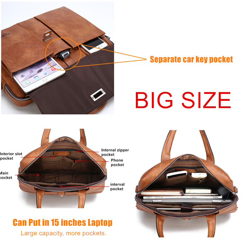 Borsa Portadocumenti in Pelle  - Leather Work Bag Mens recensione e prezzo