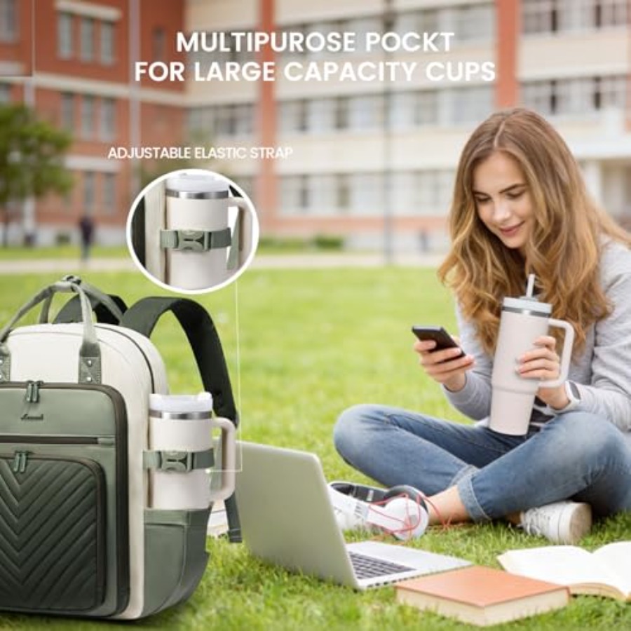 Zaino per Laptop da Donna, Res - Leather Work Womens Backpack recensione e prezzo
